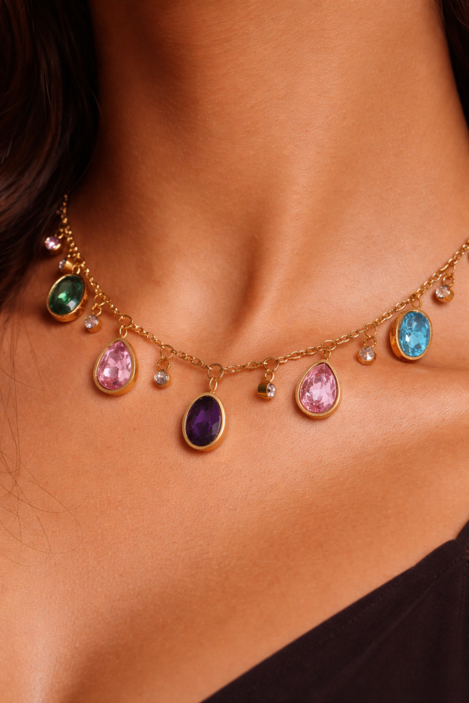 detailed necklace shot